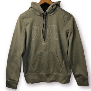 GREY NIKE THERMA-FIT HOODIE WITH LAVENDER ACCENTS NEW CONDITION